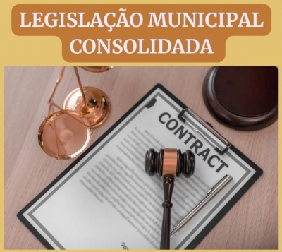 Câmara Municipal possui Portal de Legislação Compilada, acesse em serviços. 