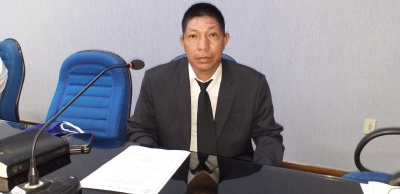 Vereador Ismael Rodrigues solicita serviço de terraplanagem em terreno que será construído posto de saúde na Aldeia Taqu